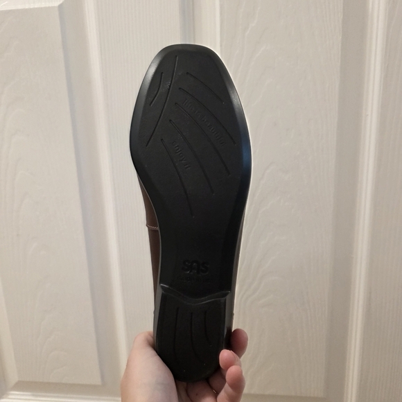 NEW SAS Tripad Comfort Brown Leather Arch Support Penny J Slip On Loafers Sz 8M - Picture 6 of 9